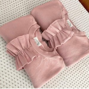 FELPA MINI ME MARIPOSA MANICA CORTA