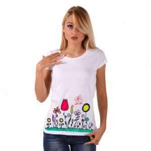 Maglietta – Fiori naif