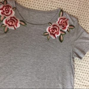 T-SHIRT DONNA FLORA DOPPIO FIORE