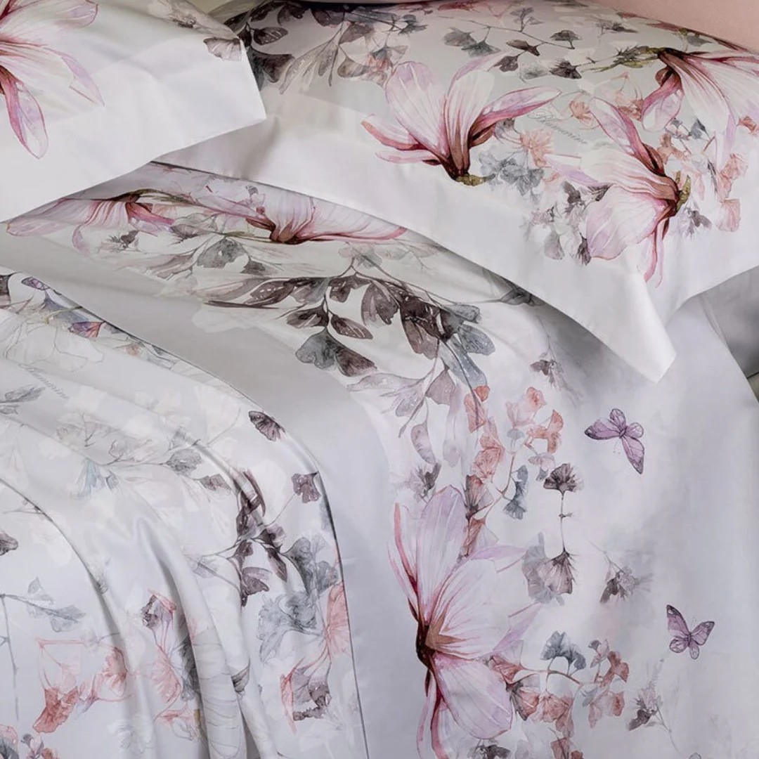 Blumarine Lenzuola Quattro Stagioni Magnolia Matrimoniale - 10108 0058  02 - immagine 4