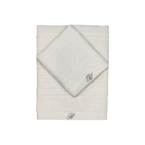 Blumarine Set Asciugamani Samira 2Pz  Perla - 10201 0218 01