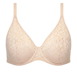 Chantelle EasyFeel Norah Reggiseno con ferretto in pizzo floreale Beige C13F10