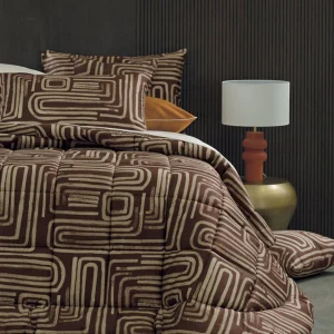 Dondi Home Trapunta Jazz Matrimoniale Wenge