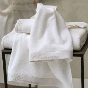 Blumarine Set Asciugamani Spa 2 Pz Bianco
