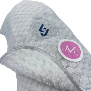 Liu Jo Baby Copertina Carrozzina in Pile Color Perla Blu - BL425C 00299