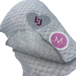 Liu Jo Baby Copertina Carrozzina in Pile Color Perla Fuxia - BL425C 00899