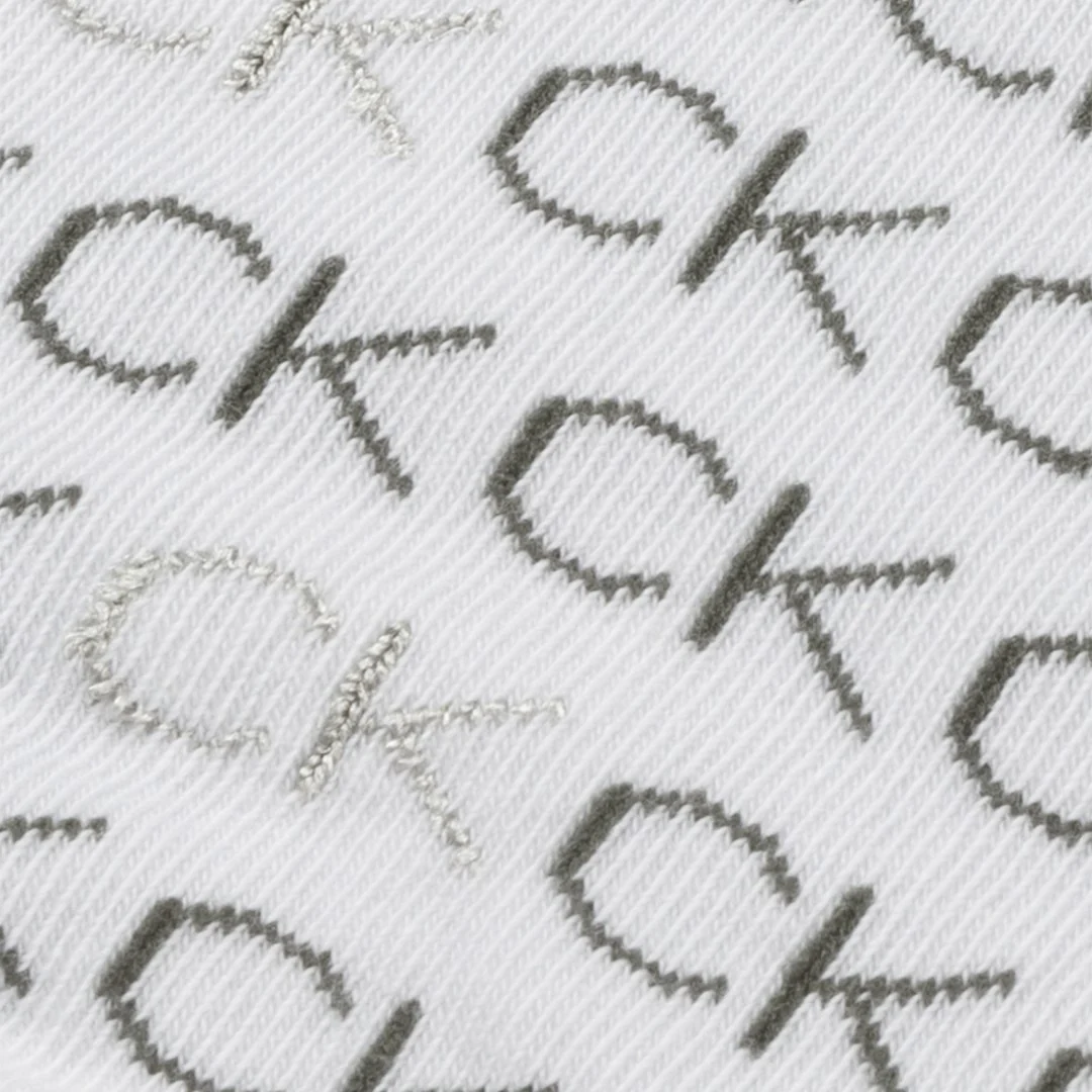 Calvin Klein Donna 2P Sneaker Repeat Logo Bianco - 701218779 002 999 - immagine 3