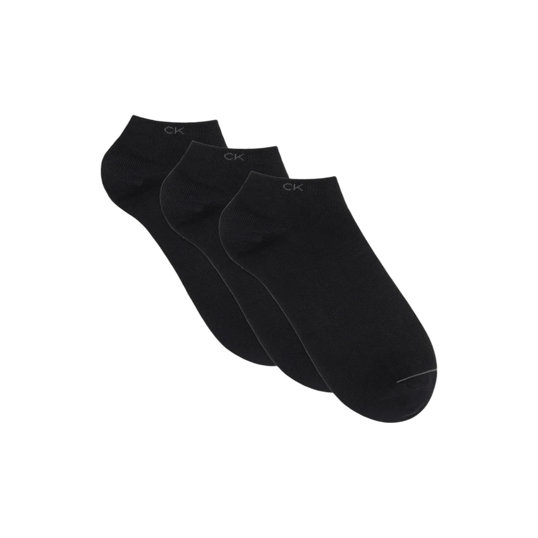 Calvin Klein Uomo  3P Sneaker Monocolore Nero - 701218718 001 999 - immagine 2