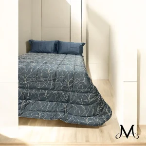 Reevèr Trapunta Matrimoniale Jacquard Dolly Ardesia LG02040201