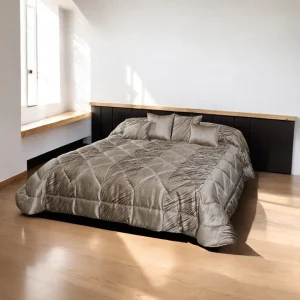 Liu Jo Trapunta Patch con logo LIUJO Corsivo SW 12 cm Tortora LL2959 00253