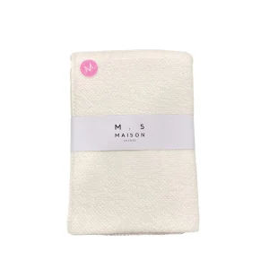 Maison Sucree Telo doccia 100x150 Pepe var 01 Bianco