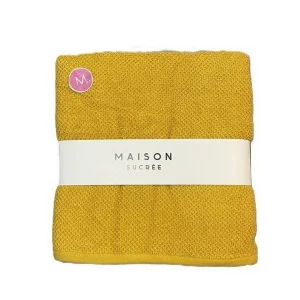 Maison Sucree Telo doccia 100x150 Pepe var 12 Mostarda