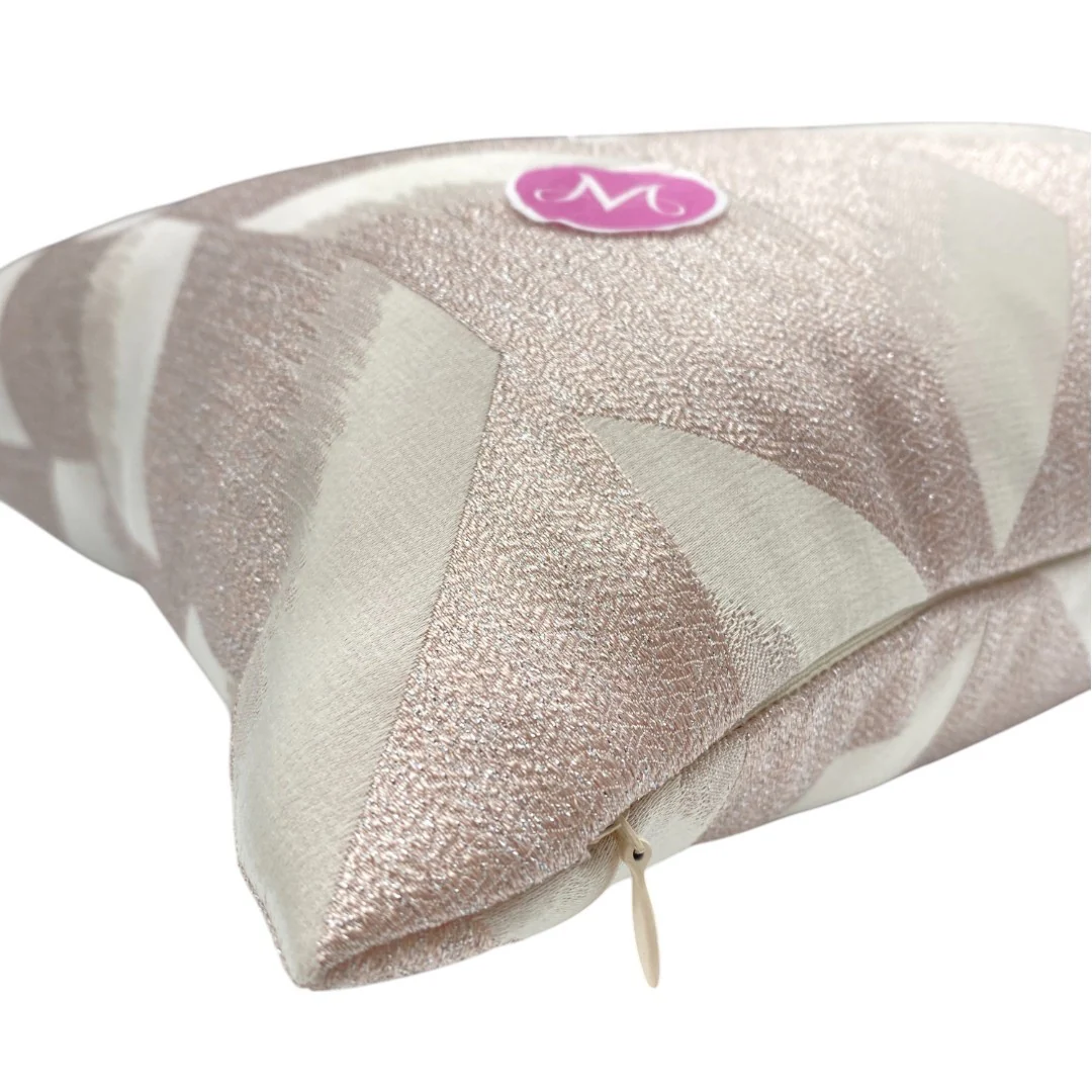 LIU JO Cuscino Arredo Jacquard Brillante logo LJ 40x40 Rosa - LL2545 00069 - immagine 4