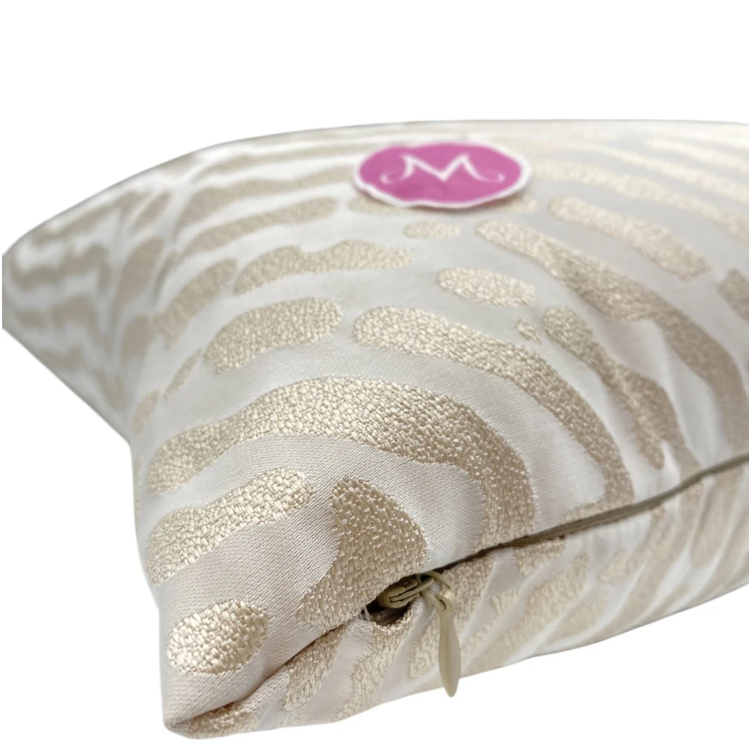 LIU JO Cuscino Arredo Jacquard Impronta logo Corsivo 40x40 Sabbia - LL2523 00069 - immagine 3