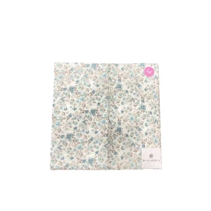 Biancoperla Parure Copripiumino Cotone Percalle Stampato Palawan Azzurro