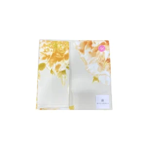 Biancoperla Parure Copripiumino Cotone Percalle Stampato Jermin sabbia