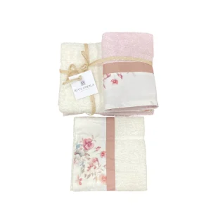 Biancoperla Set spugna 4 pezzi 2 Viso + 2 Ospite Incenso - Bianco