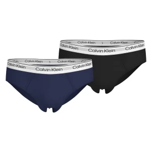 Calvin Klein 2 Pack Slip Bambino Pvh black/Blackiris - B70B700508T-0SD