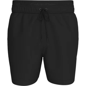 Calvin Klein Beachwear Pantaloncino Mare Medio Uomo nero - KM0KM01115-BEH