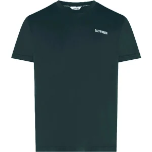 Calvin Klein Beachwear T-Shirt Uomo Blu - KM0KM01146-CEF