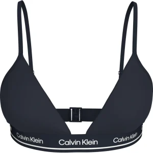 Calvin Klein Beachwear Top Bikini Triangolo Donna blu - KW0KW02424-CEF
