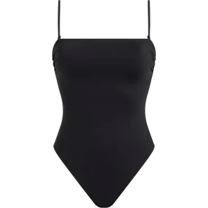 Calvin Klein Beachwear Costume Intero Bandeau Donna nero - KW0KW02709-BEH