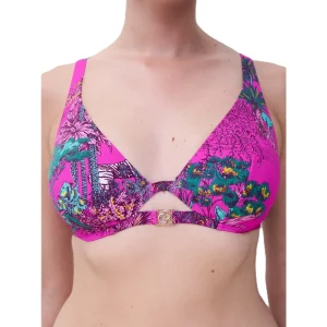 Chantelle Beachwear Top Bikini Monoferretto donna Scollatura Profonda SauvageC17