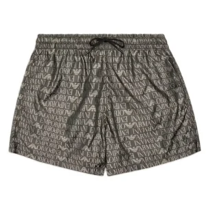 Emporio Armani Beachwear Costume pantaloncino uomo Black/Plaza - EM000583 AF1235