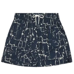 Emporio Armani Beachwear Costume pantaloncino uomo Abstract Blue-EM000688AF12351