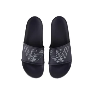 Emporio Armani Beachwear Ciabatte Uomo Blue+White - XVPS11 XR273 K578