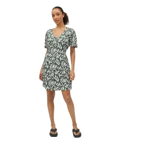 Ysabel Mora Beachwear Abito Corto Stampato Con Scollo A V Donna - 86164