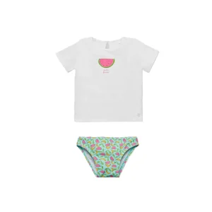 Ysabel Mora Beachwear Completo Bimba Costume Slip E Maglietta 9-36 mesi - 97072