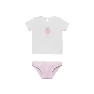 Ysabel Mora Beachwear Completo Bimba Costume Slip E Maglietta 9-36 mesi - 97079