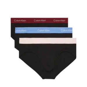 Calvin Klein 3 Pack Slip Uomo Icon Cotton Stretch Infinity Bond LV000NB4388 2VA