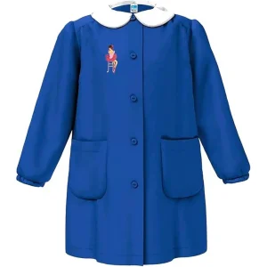 Siggi Happy School Grembiule Scuola Bambina Con Bottoni