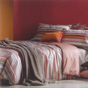 Riviera Nara Parure Copripiumino cotone Percalle Stampa Digitale Doubleface