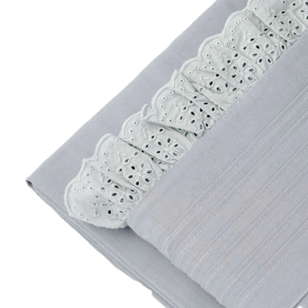 Riviera Completo Matrimoniale Lenzuola Beatrice -LN0956 - immagine 4