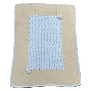 Prime Emozioni Copertina per carrozzina in lana 98x75 Made in Italy