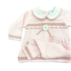 La Margherita Completo 2pezzi in lana 1 mese Made in Italy