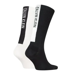 Calvin Klein Uomo Calze Alte Logo Verticale 701235977 001
