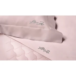 Liu Jo Completo lenzuola matrimoniale raso di cotone Tortora - LL2615 00253