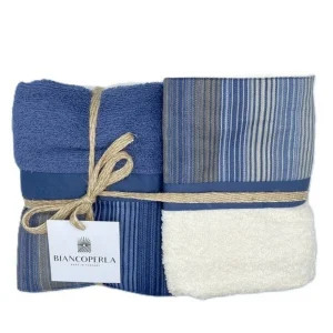 Biancoperla Set spugna 4 pezzi 2 Viso + 2 Ospite