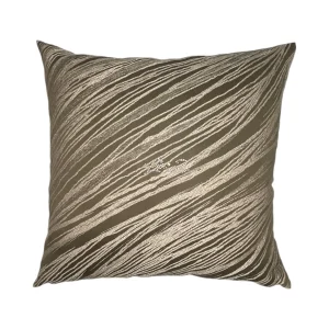 LIU-JO cuscino arredo 40x40 logo swarovski Laminato LL2664-00253 Tortora