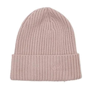 Calvin Klein Cappello Donna Cotton Rib con risvolto K60K612033 PE1