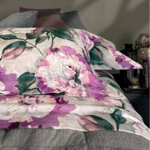 Dondi Home Notti Blu Completo lenzuola matrimoniale in raso di cotone 200 TC