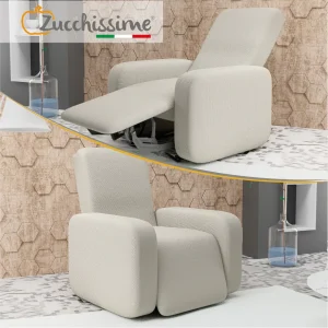 Zucchissime Copripoltrona per poltrone reclinabili con poggiapiedi