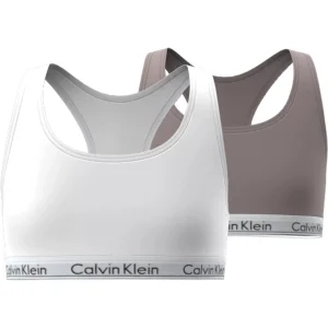 Calvin Klein Kids 2 Pack Bralette Bambina - G80G800742T-0WS