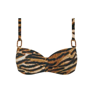Chantelle Beachwear Donna Top Bikini Balconcino Memory Vita-Tigre C1A7N5-C86