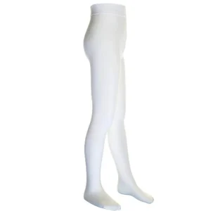 Vignoni Collant Bambina 200 Denari in Microfibra Bianco