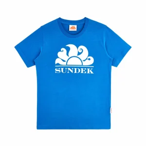 Sundek T-Shirt Bambino Mini New Simeon Logo - B021TEJ7800-A2201